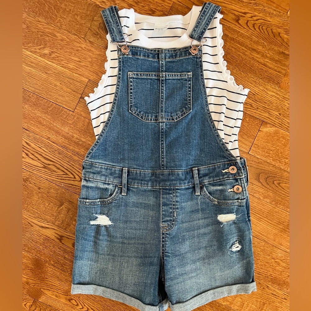 Abercrombie Kids Shortalls with Sleeveless Top